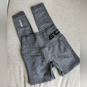 ECHT Gray Leggings butt scrunch